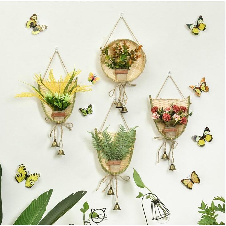 壁飾り 造花 人工観葉植物 フェイクグリーン 造花藤 緑葉 花 壁掛け 吊りのインテリア飾り 人工植物 枯れないグリーン ホーム オフィス ベランダ ガーデン Cdyzsgj005 イーリス 通販 Yahoo ショッピング
