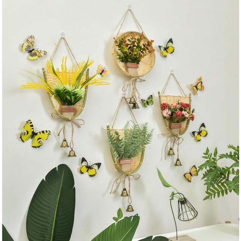 壁飾り 造花 人工観葉植物 フェイクグリーン 造花藤 緑葉 花 壁掛け 吊りのインテリア飾り 人工植物 枯れないグリーン ホーム オフィス ベランダ ガーデン Cdyzsgj005 イーリス 通販 Yahoo ショッピング