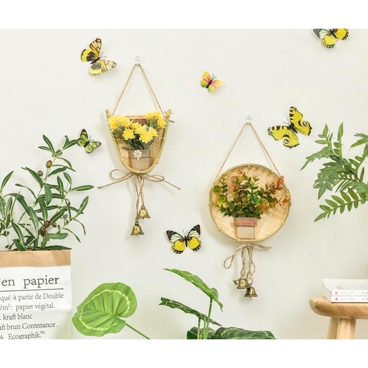 壁飾り 造花 人工観葉植物 フェイクグリーン 造花藤 緑葉 花 壁掛け 吊りのインテリア飾り 人工植物 枯れないグリーン ホーム オフィス ベランダ ガーデン Cdyzsgj005 イーリス 通販 Yahoo ショッピング