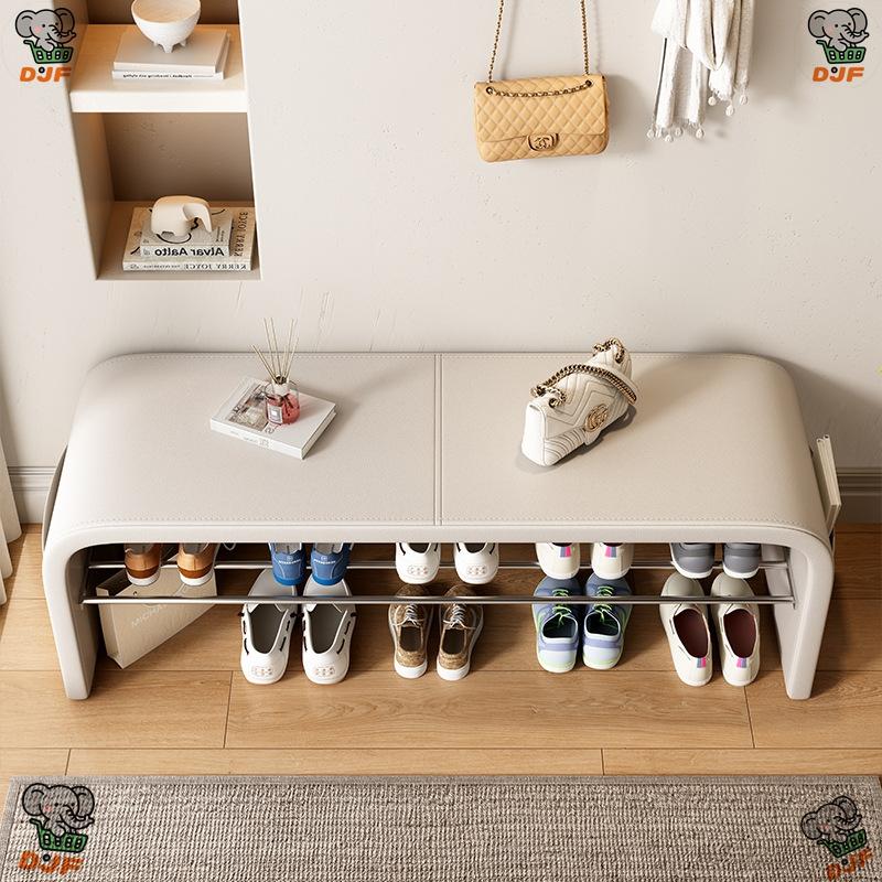 玄関ベンチ 収納ベンチ スツール 収納 便利な収納 スリム 履き替えベンチ オープンストレージ 椅子 コンパクト ベンチ 収納 お手入れ簡単 下駄箱 靴箱 | ブランド登録なし | 07