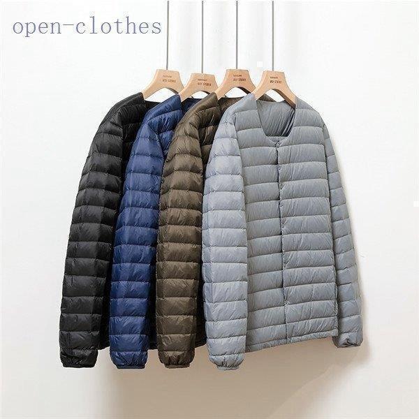 【タイムセールダウンジャケット メンズ インナー ジャケット ビジネス 軽量 ライトアウター ブルゾン カーディガン オフィス 防寒 冬 薄手 大きいサイズ 暖かい |  | 16