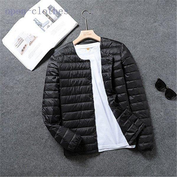 【タイムセールダウンジャケット メンズ インナー ジャケット ビジネス 軽量 ライトアウター ブルゾン カーディガン オフィス 防寒 冬 薄手 大きいサイズ 暖かい |  | 03