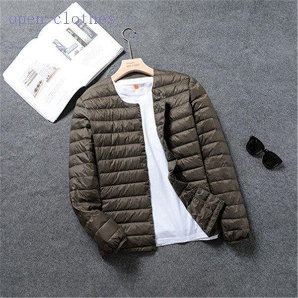 【タイムセールダウンジャケット メンズ インナー ジャケット ビジネス 軽量 ライトアウター ブルゾン カーディガン オフィス 防寒 冬 薄手 大きいサイズ 暖かい |  | 05