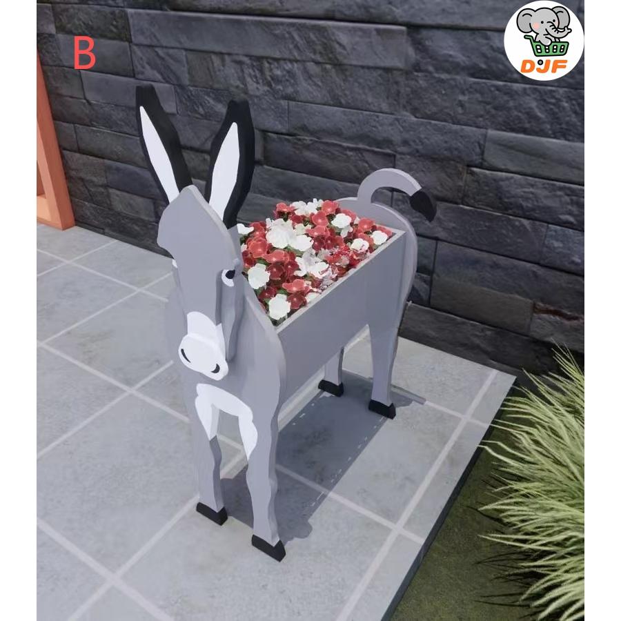 犬の形 多肉植物 サボテン鉢 PVC植木鉢 北欧 シュール ガーデニング かわいい犬 多肉植物ポットプランター容器 可愛い 動物 植木鉢 プランターデ |  | 05