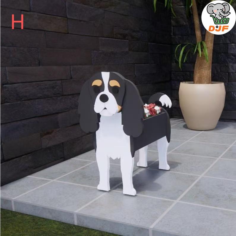 犬の形 多肉植物 サボテン鉢 PVC植木鉢 北欧 シュール ガーデニング かわいい犬 多肉植物ポットプランター容器 可愛い 動物 植木鉢 プランターデ |  | 11