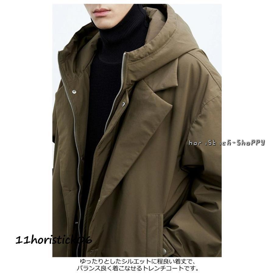 モッズコート メンズ 中綿コート ミリタリーコート 中綿入り 厚手 防寒 保温 秋 冬 ロングコート 薄手 春 ロング丈 アウター ゆったり 大きいサ |  | 10