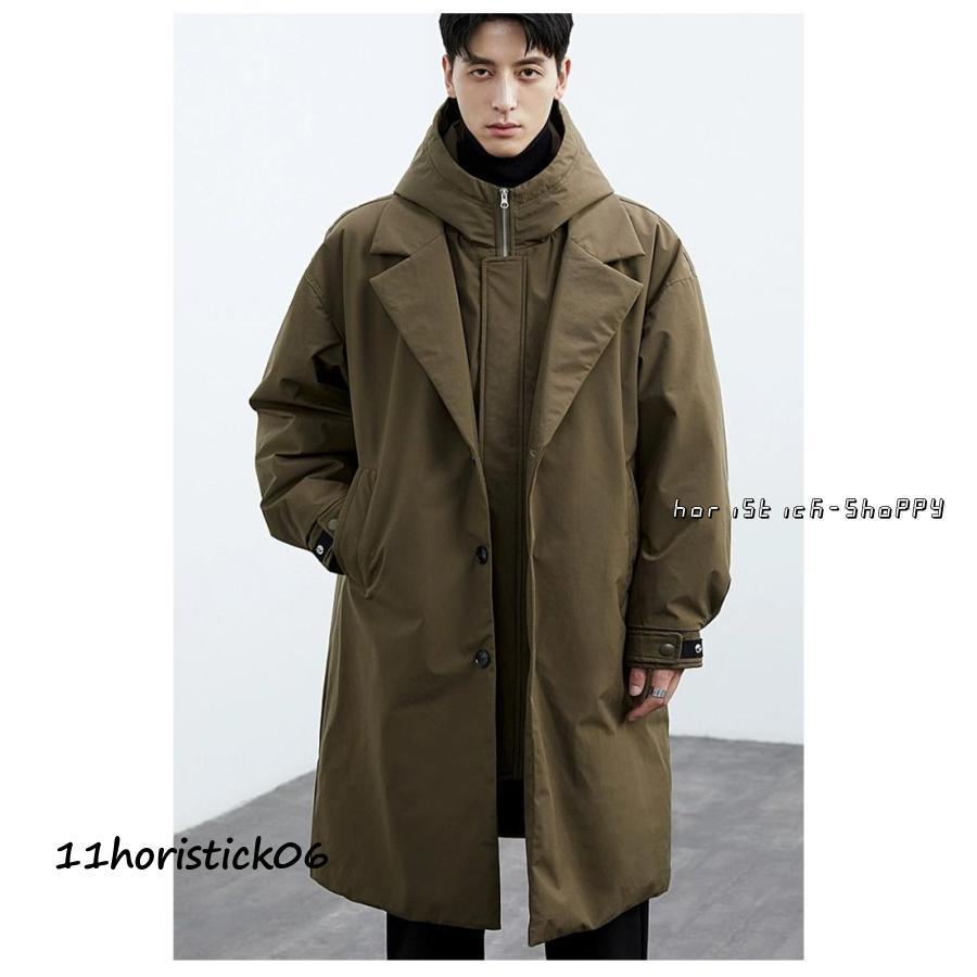 モッズコート メンズ 中綿コート ミリタリーコート 中綿入り 厚手 防寒 保温 秋 冬 ロングコート 薄手 春 ロング丈 アウター ゆったり 大きいサ |  | 14