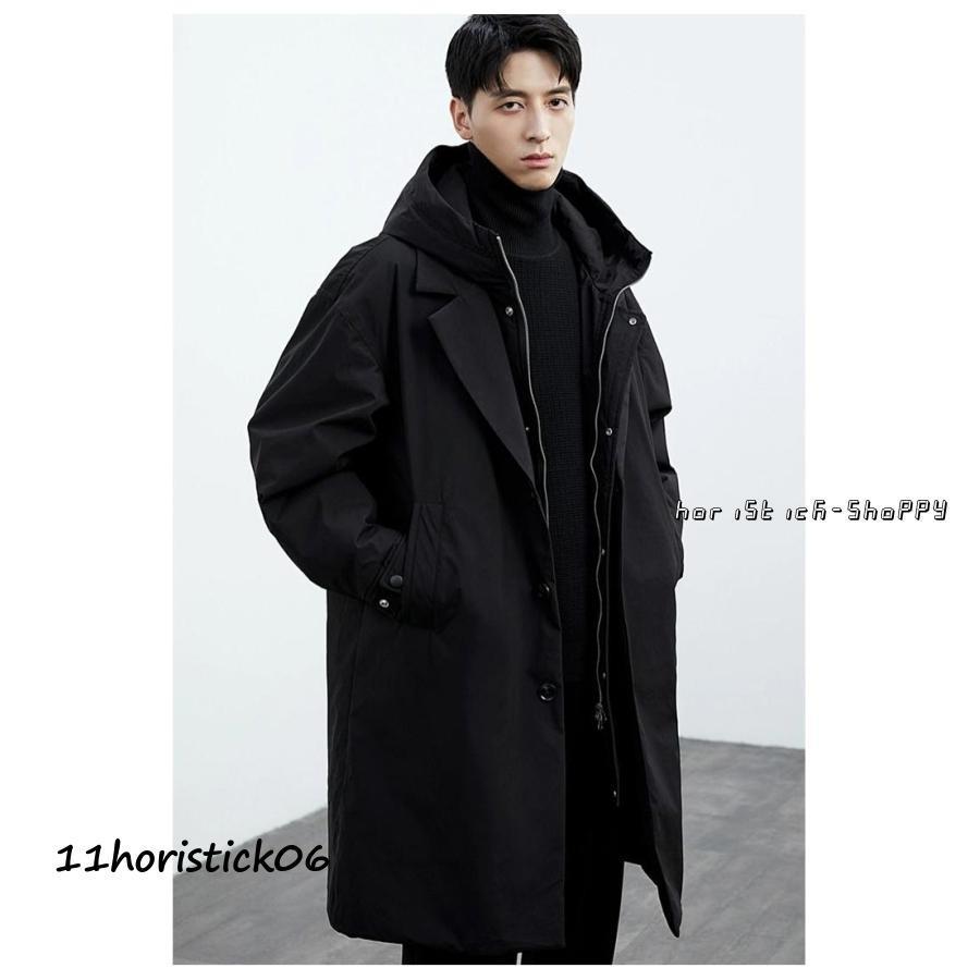 モッズコート メンズ 中綿コート ミリタリーコート 中綿入り 厚手 防寒 保温 秋 冬 ロングコート 薄手 春 ロング丈 アウター ゆったり 大きいサ |  | 18