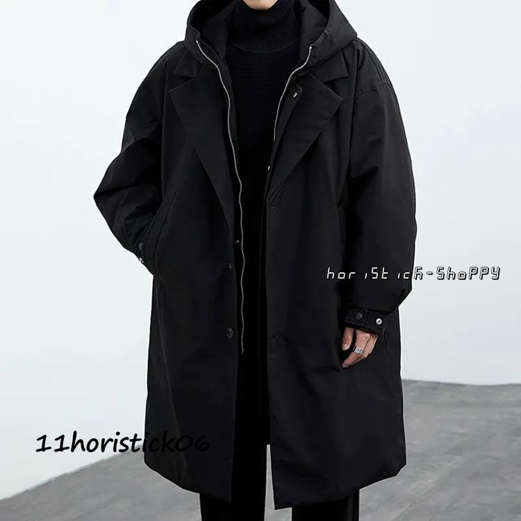 モッズコート メンズ 中綿コート ミリタリーコート 中綿入り 厚手 防寒 保温 秋 冬 ロングコート 薄手 春 ロング丈 アウター ゆったり 大きいサ |  | 02