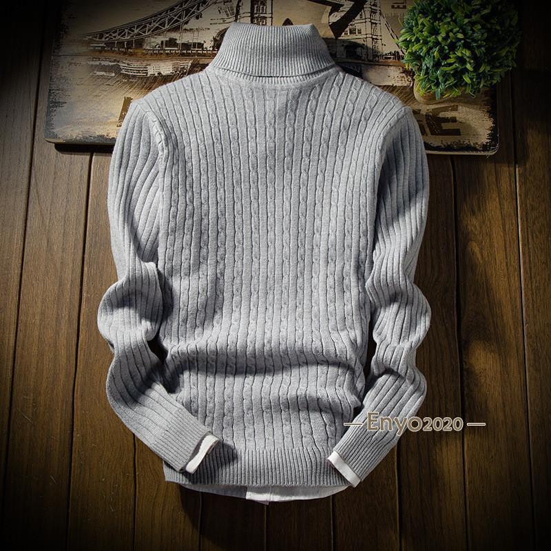 ニットセーター メンズ ハイネック タートルネック トップス スウェット 秋冬 シンプル ビジネス 事務服 仕事用 長袖 体型カバー 秋冬 |  | 10