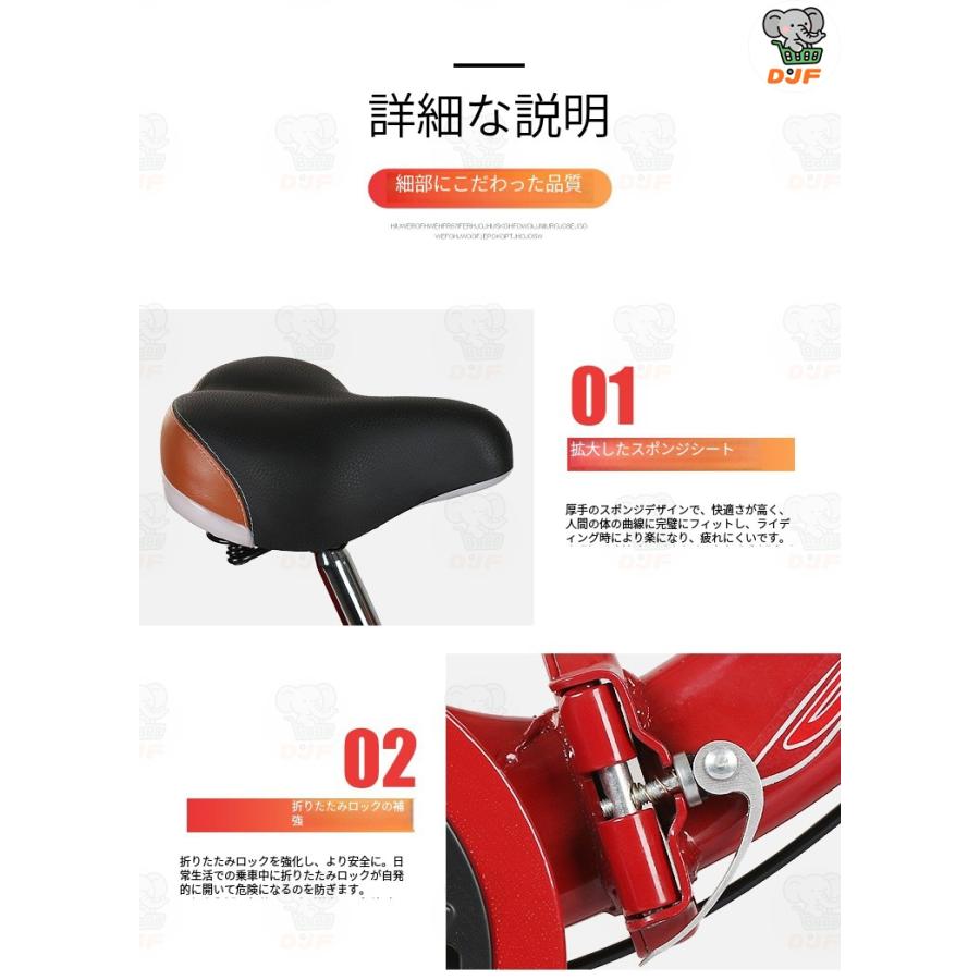 大人用三輪車、三輪折りたたみ自転車、前後二層ブレーキレジャー輸送タンデム自転車、後部隠しフードバスケット大型ペダル三輪車、最大積載量180kgのレジャー旅 |  | 02