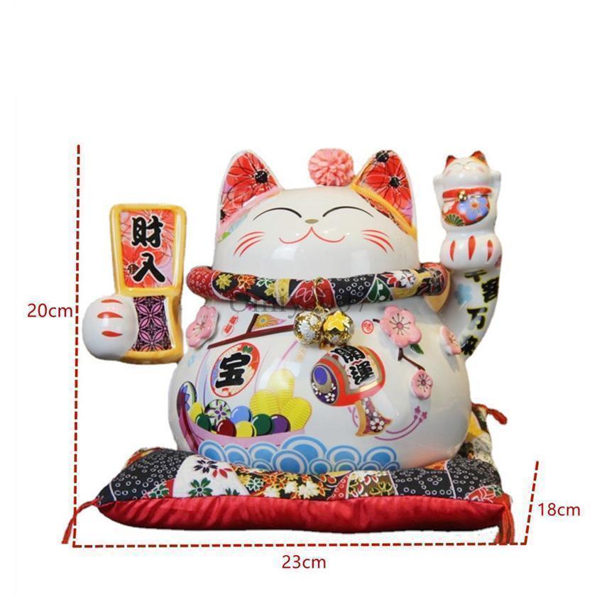 金運アップグッズ 招き猫 置物 まねきねこ 開店祝い プレゼント 飾り物 玄関 縁結び 貯金箱 開運 オープン 周年 記念品 かわいい おしゃれ |  | 17