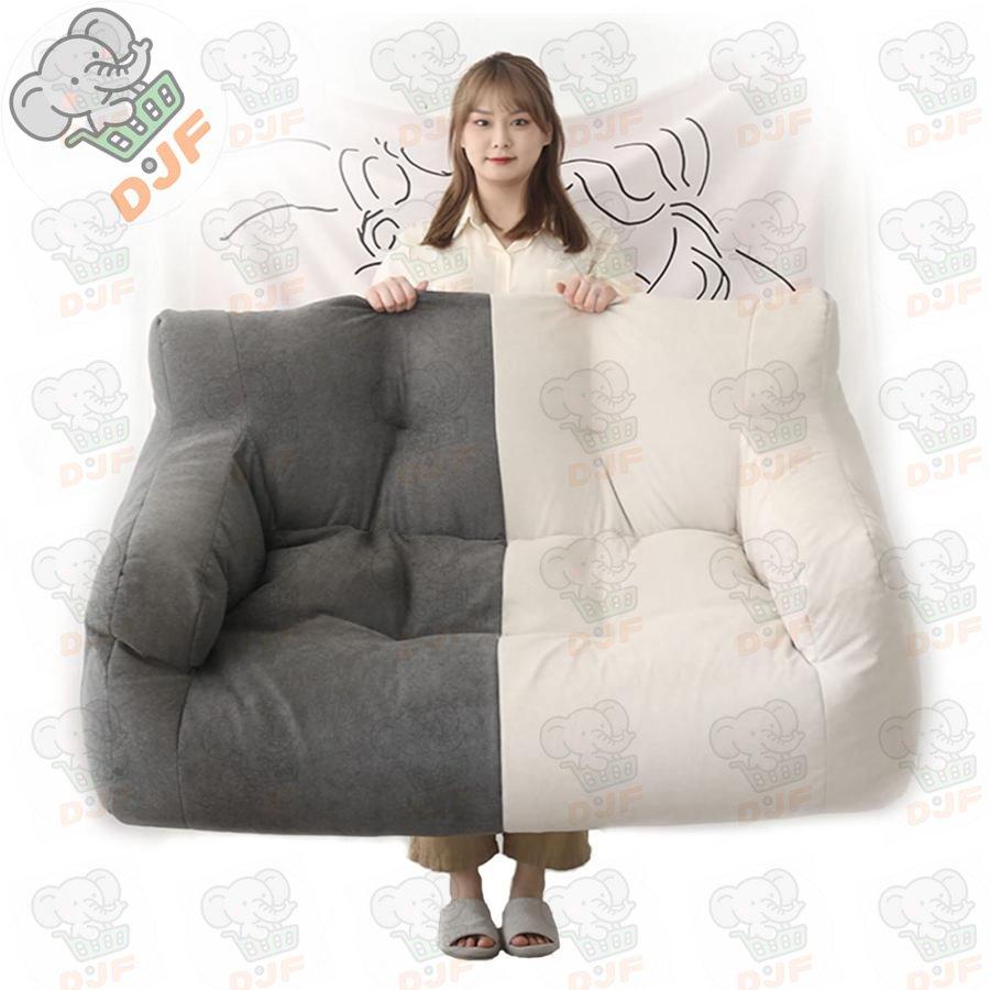 魔法のビーズクッション ビーズソファー だめニナるソファー 魔法のbiーズソファ 疲労解消 2人掛け 左右に使えるアームレスト コーナーソファ | 