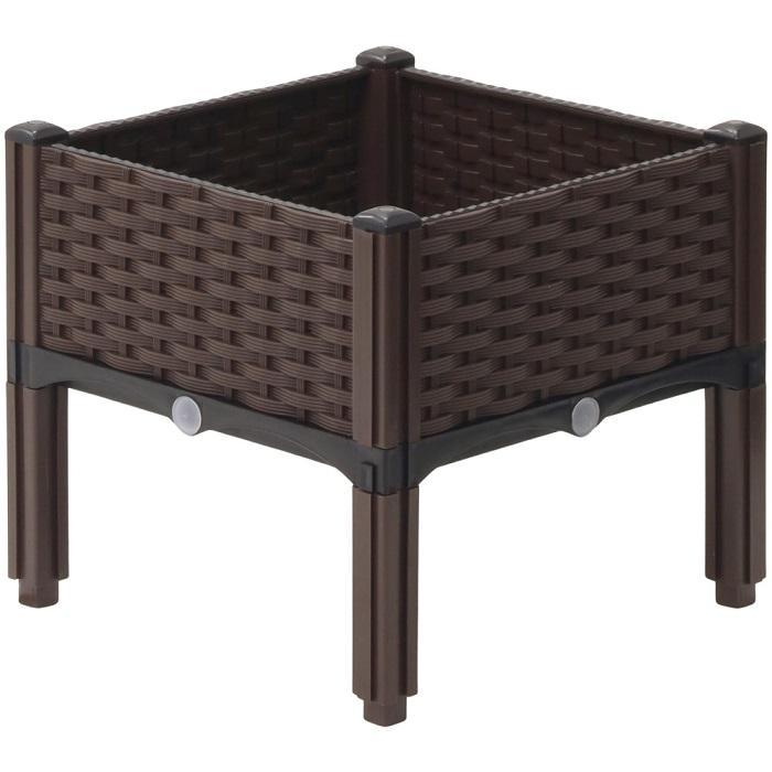 プランター 大型 長方形 プランターボックス 屋外 5連結 脚付き ガーデンボックス プランタースタンド ベランダ プランター ガーデニング |  | 12