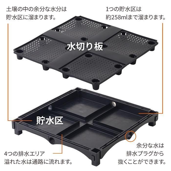 プランター 大型 長方形 プランターボックス 屋外 5連結 脚付き ガーデンボックス プランタースタンド ベランダ プランター ガーデニング |  | 05