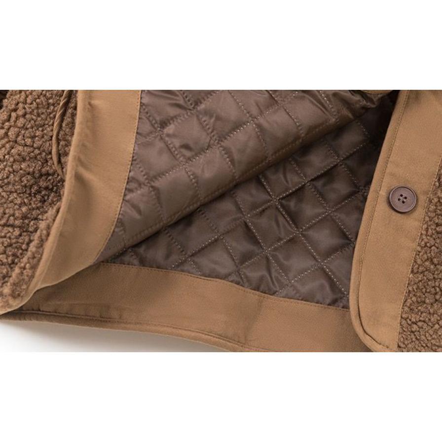 コート フード レディース 秋冬 アウター ロングコート ツイード 大きいサイズ ブルゾン 羽織 防寒 厚手 暖かい ゆったり 体型カーバー 冬コート ポケット付き |  | 05