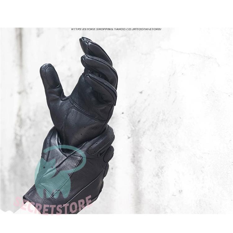 グローブ　バイク 手袋 バイクグローブ メンズ　秋冬 レーシンググローブ 羊革 おしゃれ プロテクター　ライディンググローブ バイク用品 グローブ |  | 02