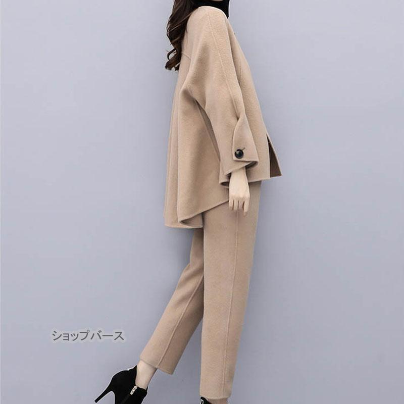 卒業式 服 母 セットアップ レディース 2点セット パンツスーツ フォーマル ゆったり 体型カバー 二次会 セレモニー 大きいサイズ 着痩せ 通勤 30代40代50代 |  | 11