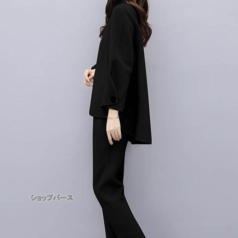 卒業式 服 母 セットアップ レディース 2点セット パンツスーツ フォーマル ゆったり 体型カバー 二次会 セレモニー 大きいサイズ 着痩せ 通勤 30代40代50代 |  | 07
