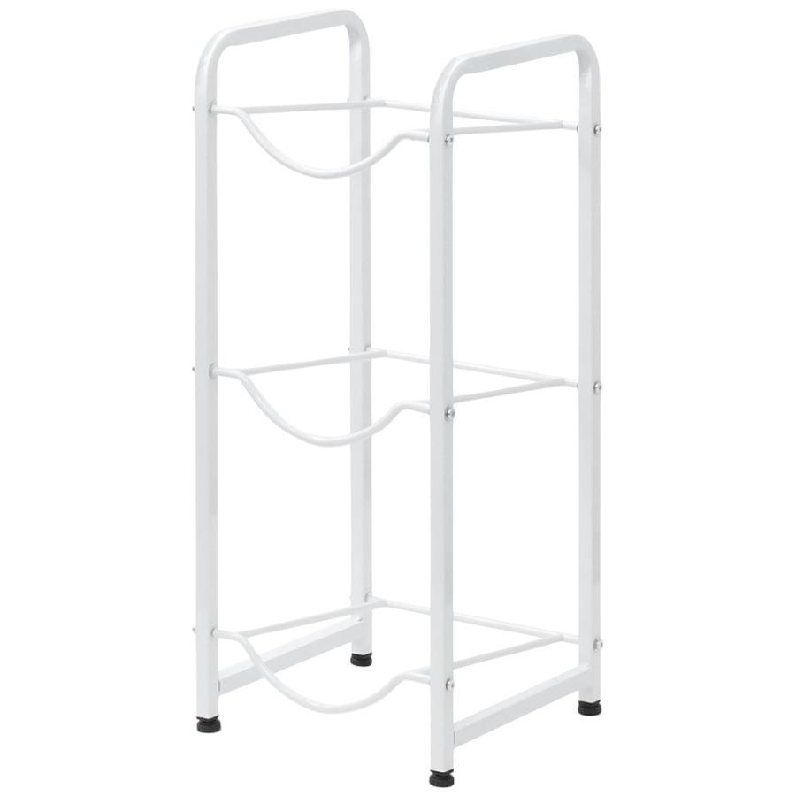 ウォーターボトルラック ガロンボトルラック ウォーターサーバーボトルラック 3段 ガロンボトル アジャスター ボトルラック ウォーターサーバーボトルスタンド |  | 10