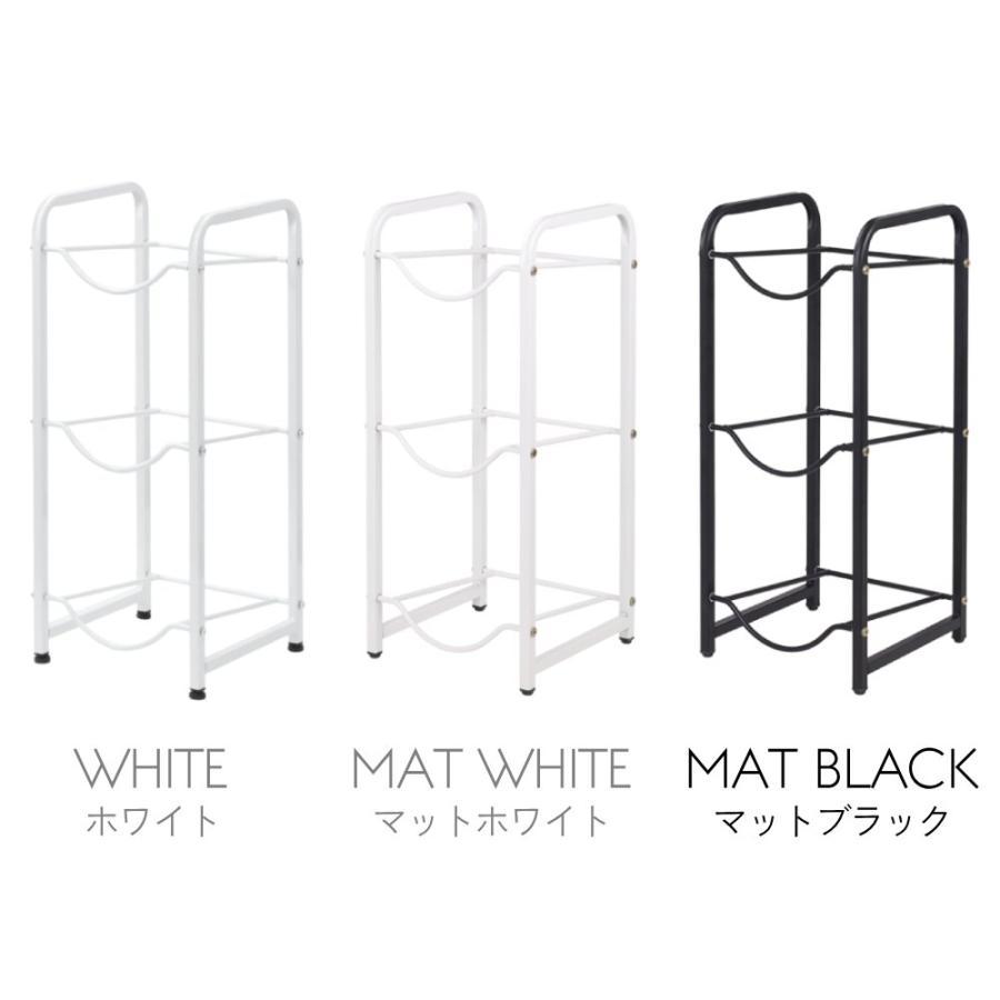 ウォーターボトルラック ガロンボトルラック ウォーターサーバーボトルラック 3段 ガロンボトル アジャスター ボトルラック ウォーターサーバーボトルスタンド |  | 09