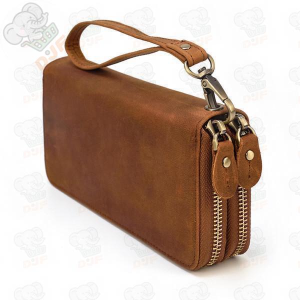 セカンドバッグ 財布 長財布 メンズ Wラウンドファスナー 大容量 多機能 さいふ レザー 牛革 本革 ビジネス おしゃれ シンプル スマホ入れ |  | 04