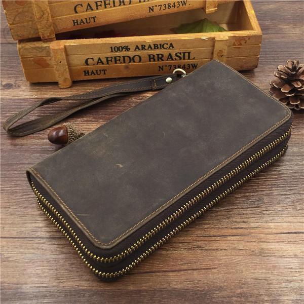 セカンドバッグ 財布 長財布 メンズ Wラウンドファスナー 大容量 多機能 さいふ レザー 牛革 本革 ビジネス おしゃれ シンプル スマホ入れ |  | 11