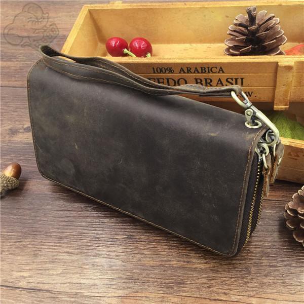 セカンドバッグ 財布 長財布 メンズ Wラウンドファスナー 大容量 多機能 さいふ レザー 牛革 本革 ビジネス おしゃれ シンプル スマホ入れ |  | 13