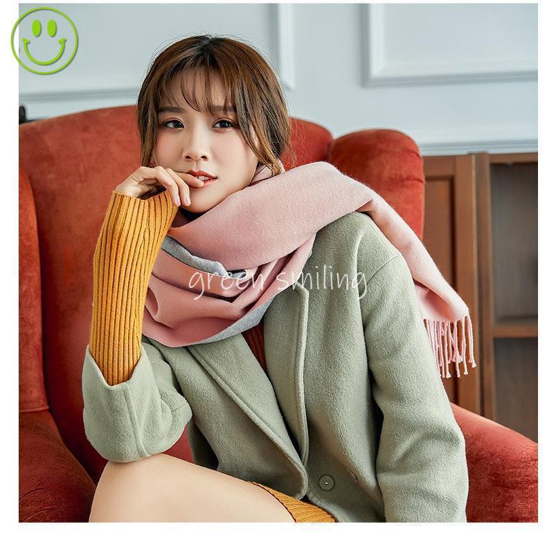 ストール ショール 大判 秋冬 冬 厚手 防寒 リバーシブル 無地 レディース 結婚式 お呼ばれ マフラー 20代30代40代50代 |  | 15