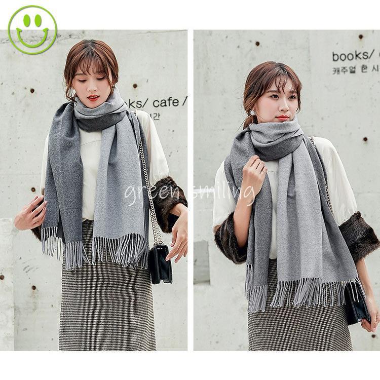 ストール ショール 大判 秋冬 冬 厚手 防寒 リバーシブル 無地 レディース 結婚式 お呼ばれ マフラー 20代30代40代50代 |  | 20