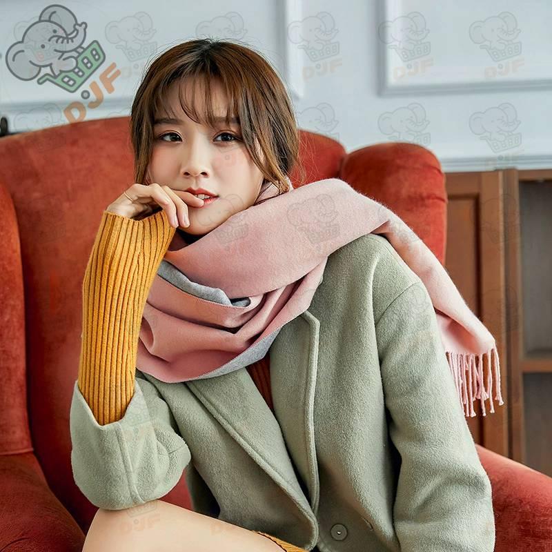 ストール ショール 大判 秋冬 冬 厚手 防寒 リバーシブル 無地 レディース 結婚式 お呼ばれ マフラー 20代30代40代50代 | 