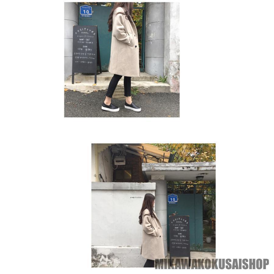 チェスターコート レディース ジャケット 秋冬 コート アウター コーデ 今季大流行 防寒対策 羽織り ひざ丈 ビジネス ポケット付き 保温 |  | 11