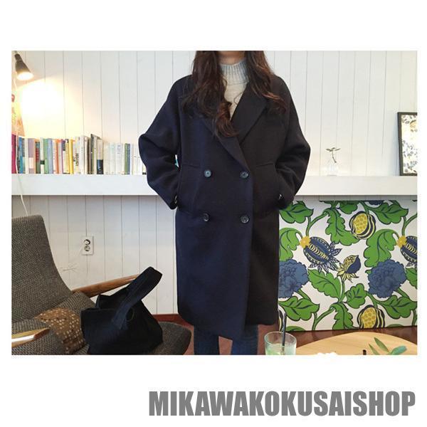 チェスターコート レディース ジャケット 秋冬 コート アウター コーデ 今季大流行 防寒対策 羽織り ひざ丈 ビジネス ポケット付き 保温 |  | 16