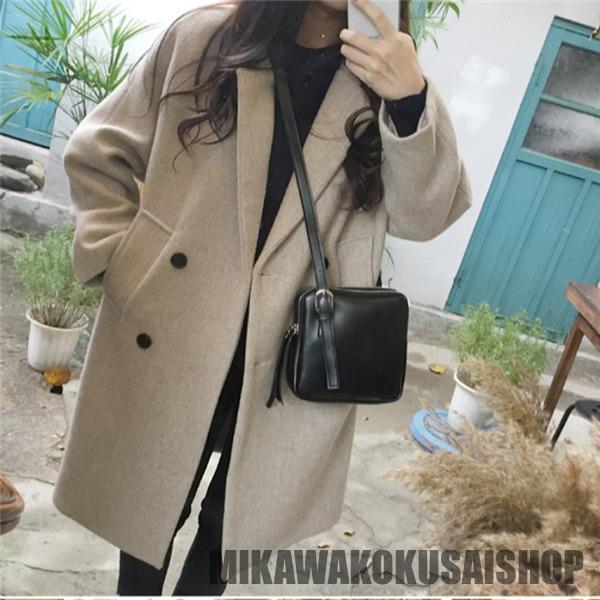 チェスターコート レディース ジャケット 秋冬 コート アウター コーデ 今季大流行 防寒対策 羽織り ひざ丈 ビジネス ポケット付き 保温 |  | 03