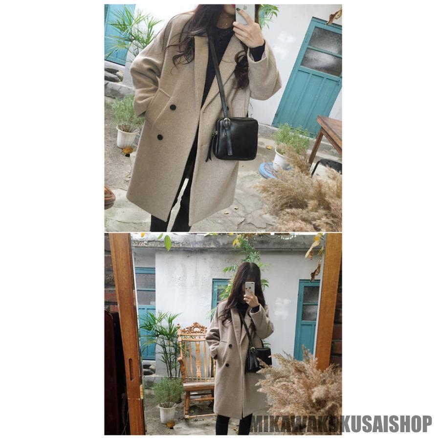 チェスターコート レディース ジャケット 秋冬 コート アウター コーデ 今季大流行 防寒対策 羽織り ひざ丈 ビジネス ポケット付き 保温 |  | 06