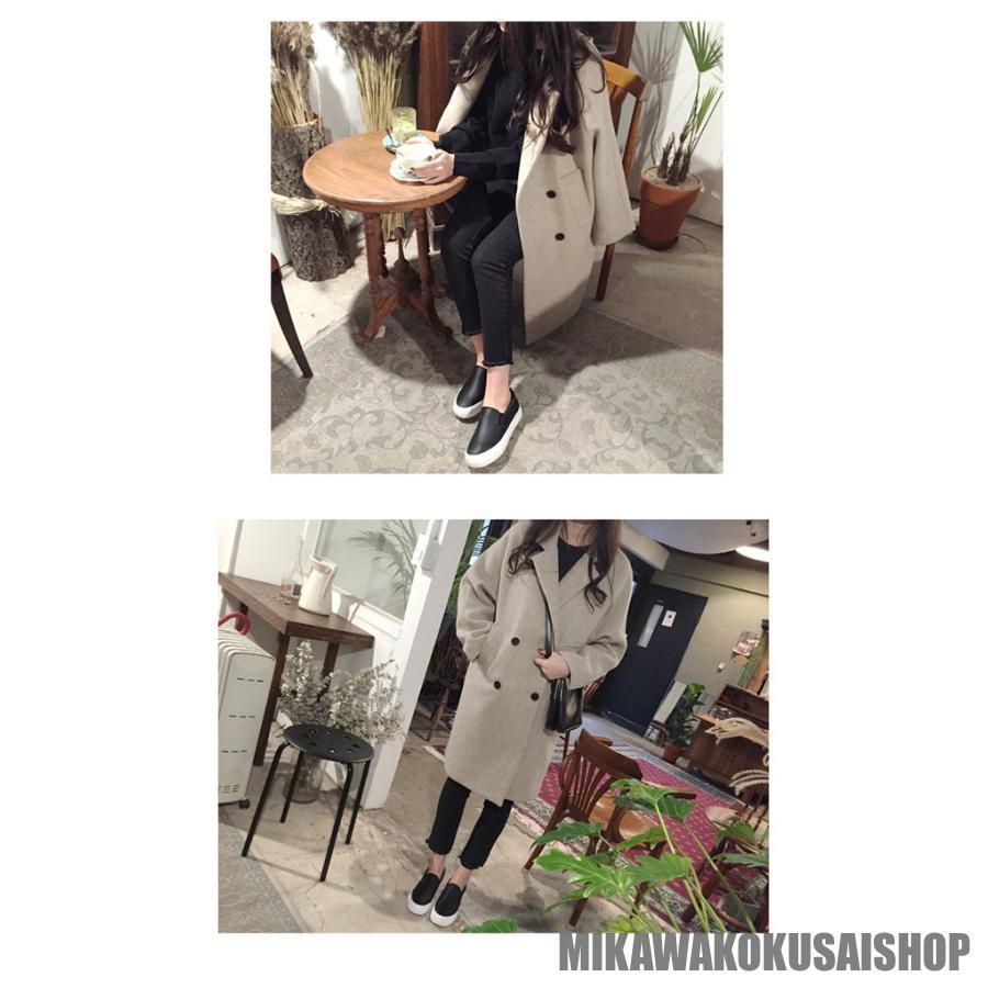 チェスターコート レディース ジャケット 秋冬 コート アウター コーデ 今季大流行 防寒対策 羽織り ひざ丈 ビジネス ポケット付き 保温 |  | 07