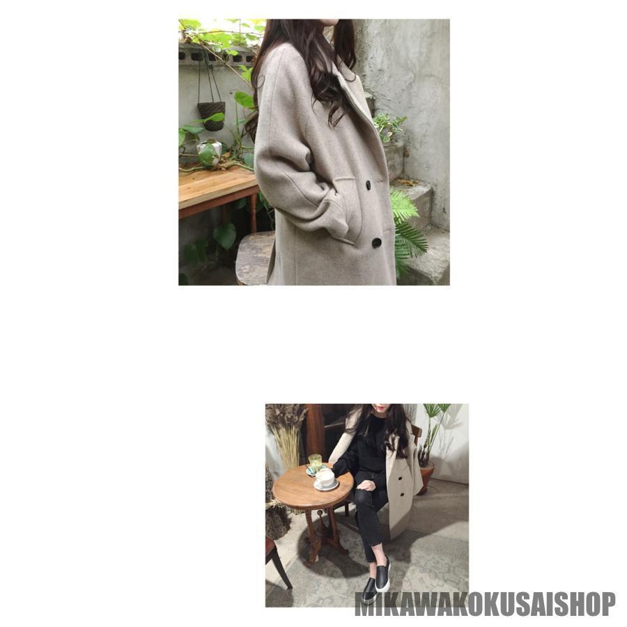 チェスターコート レディース ジャケット 秋冬 コート アウター コーデ 今季大流行 防寒対策 羽織り ひざ丈 ビジネス ポケット付き 保温 |  | 09