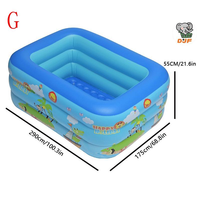 赤字覚悟!プール 滑り台 家庭用 子供用 ビニールプール 大型プール ファミリ キッズ キッズプール プール 折りたたみ式 大きいプール 水遊び 長方形 屋外 |  | 10