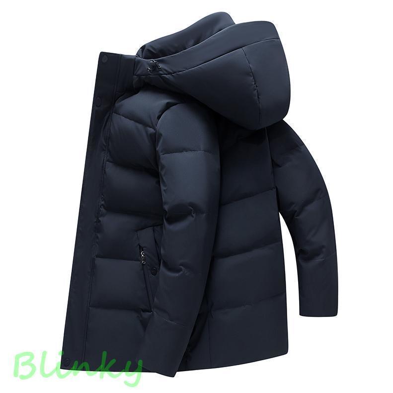 ダウンジャケット メンズ 白 おしゃれ ロング 防寒着 メンズ ダウン アウター メンズ コート メンズ アウター 冬 フード |  | 08