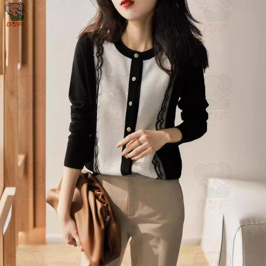 カーディガン レディース 厚手 セーター ニット トップス 羽織り 暖かい 30代 秋 冬 40代 50代 上品 大人 美人 オフィススタイル/[ctl72] |  | 02