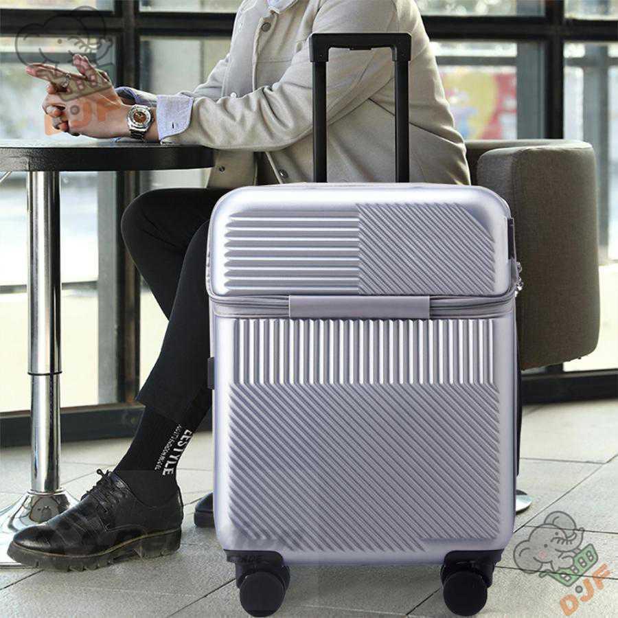 スーツケースsサイズキャリーケースmサイズフロントオープン機内持ち込みキャリーバッグ2泊3日軽量キャリー3泊4日拡張 40lおしゃれ ハード 静音かわいい |  | 08