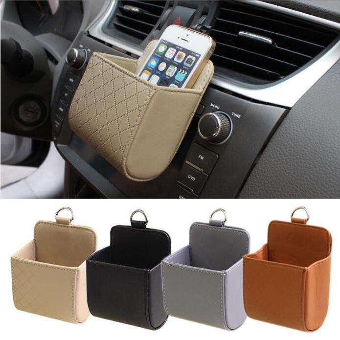 車用 小物入れ 収納ケース ポケット 便利アイテム カスタマイズ 取り付け簡単 スマホ置き 1個 | 