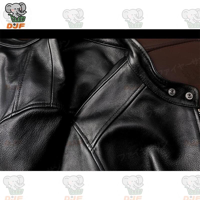 ライダース ジャケット 牛革 メンズ 本革 スジャケット トラッカージャケット バイカージャケット ピーコート 皮ジャケット ショットコート コート 立て襟 秋冬 |  | 04