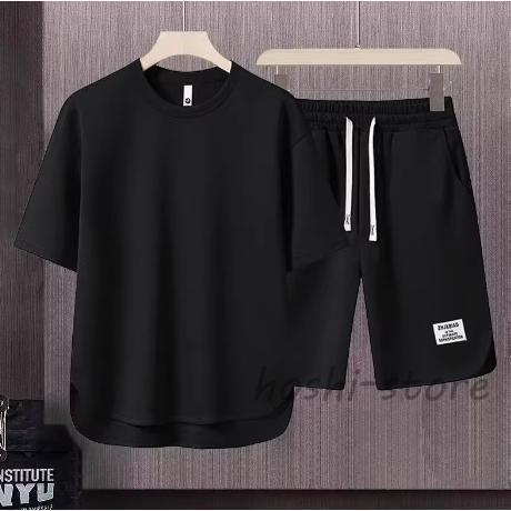 上下セット 半袖 2点 Tシャツ ハーフパンツ リカバリーウェア 半ズボン ルームウェア 部屋着スウェットセット メンズ スタンダードドライ ４カラー お洒落 | 
