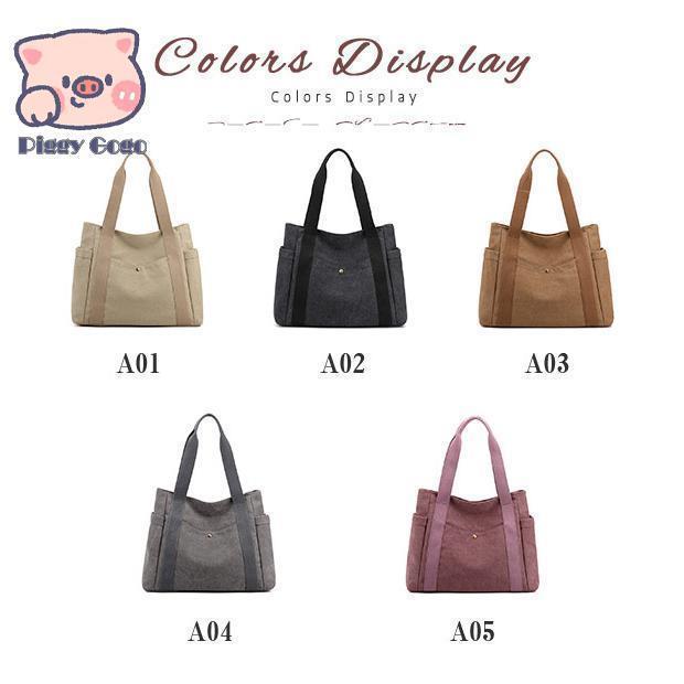 トートバッグ キャンバス レディース バッグ バッグハンド A4 帆布 通勤 大容量 シンプル カジュアル 旅行 修学 大きめ 新作 |  | 06