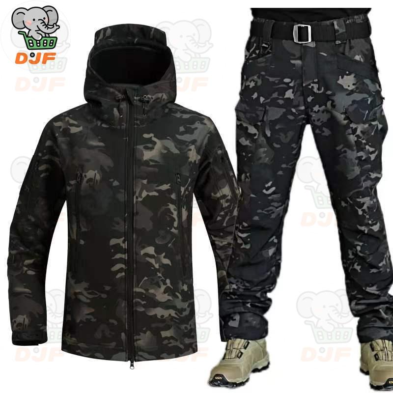 マウンテンジャケット メンズ 厚手 登山服 スキーウェア マウンテンパーカー 上下セット アウトドアウェア ズボン 防水 ハイキングジャケット 防寒着 |  | 03