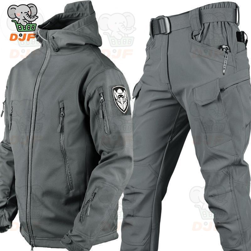 マウンテンジャケット メンズ 厚手 登山服 スキーウェア マウンテンパーカー 上下セット アウトドアウェア ズボン 防水 ハイキングジャケット 防寒着 |  | 04