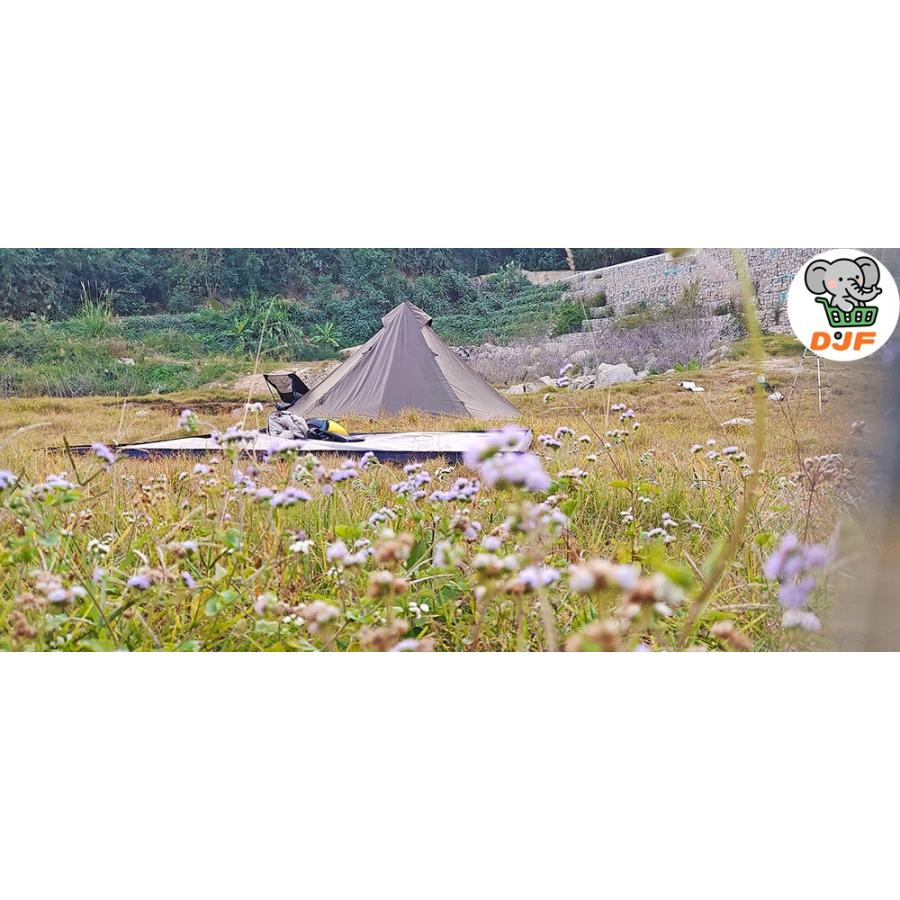 バスタブ型グランドシート テント用グランドシートバスタブフロア リビングフロアシート 耐水圧5000mm ペグ付き 収納袋付き 300×300cm |  | 05