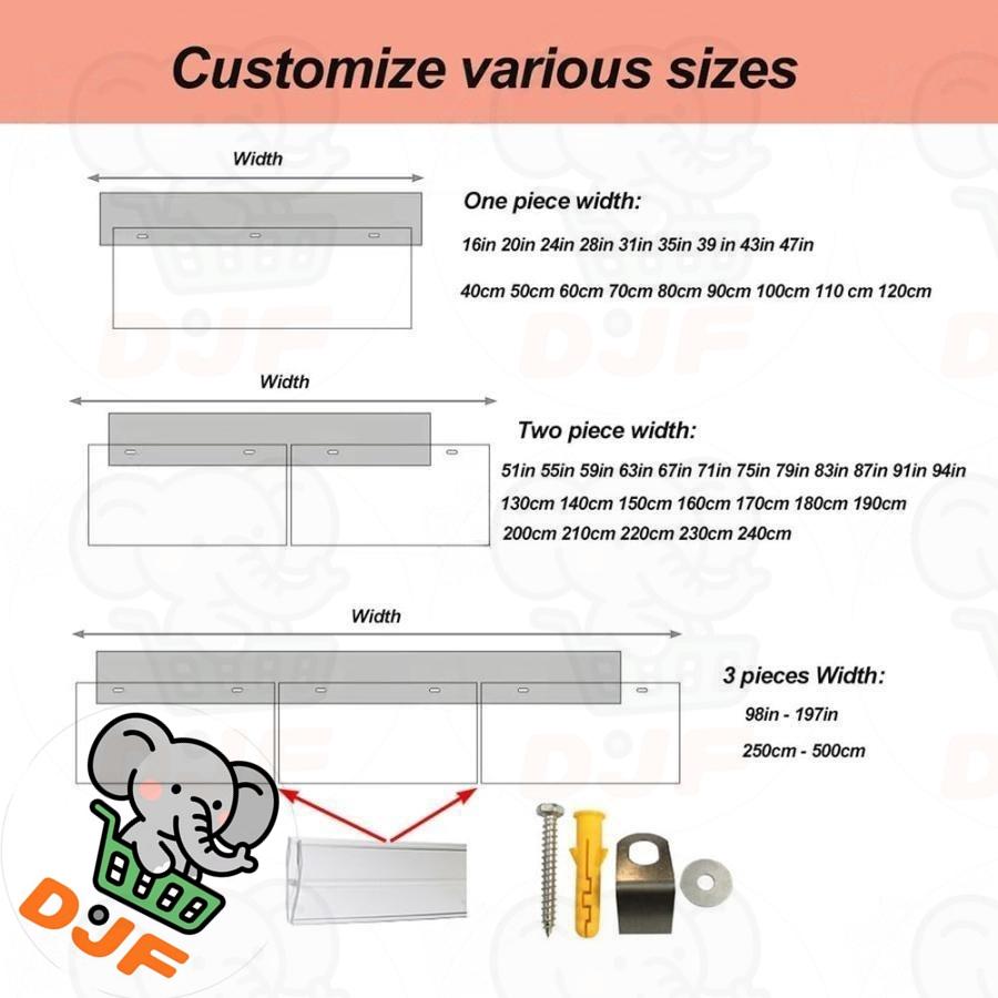 幅40cm - 500cm ひさし屋根 庇 後付け 雨除けひさし小型屋根ひさし 窓雨よけ テラスひさしベランダ小屋庇 雨雪保護 長方形 接続部品易清? |  | 05