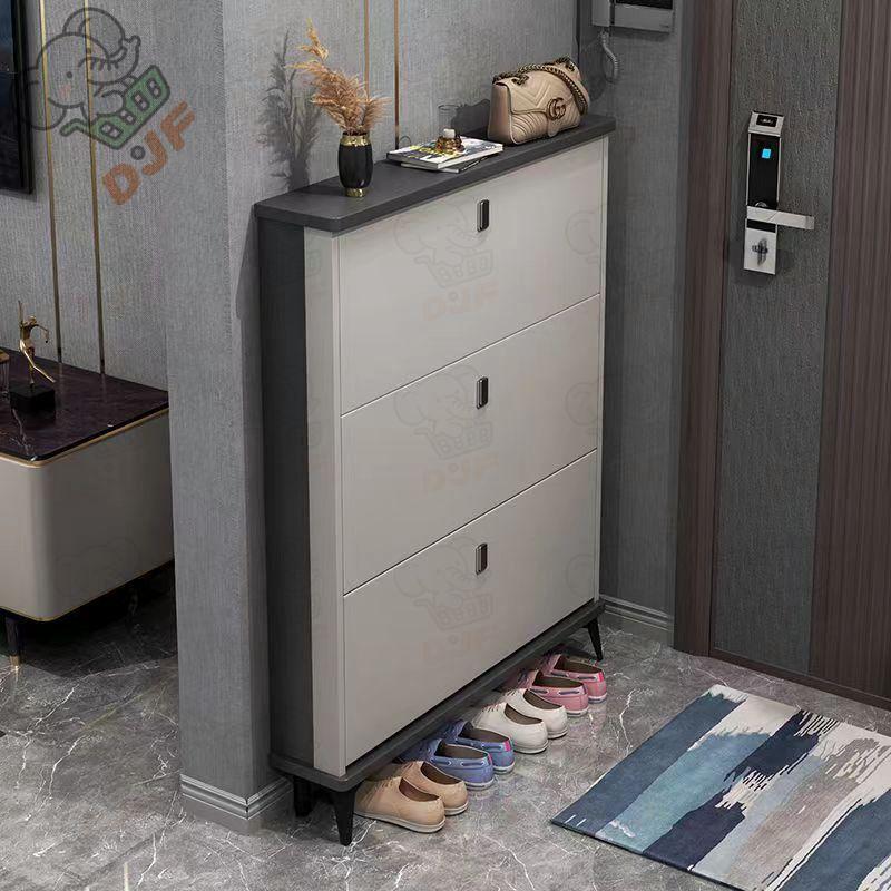 2025新品 激安★靴箱 シューズボックス 下駄箱 スリム 超薄型 シューズラック 3段 くつ箱 靴入れ 収納ラック 靴収納 | 